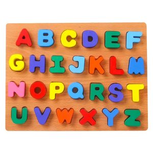 Montessori Learning with Toys, Learning Capital Letters Wooden Activity Board