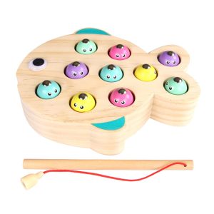 Montessori Magnetic Fishing Color Matching Game